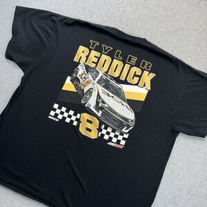 NASCAR Tyler Reddick #8 Racing T-Shirt Men’s 2XL XXL Black Graphic Tee Race